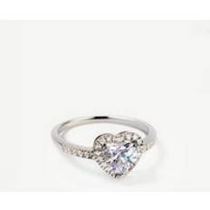 Muchv Sterling Silver Promise Ring Big Heart