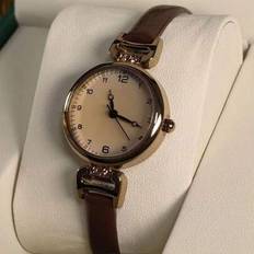 PU Leather Strap Digital Quartz Watch