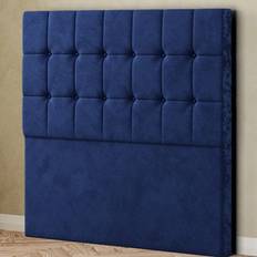 Double Navy Plush Floor Standing Blue