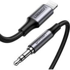 Hpa AUX Ljudkabel iPhone MFI Lightning 3.5 mm 1m