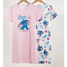 Multicoloured Nightgowns Children's Clothing Shein Girl's Cute Sheep Pattern 2 Pieces Set - Comfortable