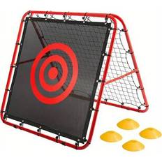 Football Training Equipment Shein Double Sided Multi-Skills Rebounder Net