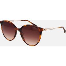 Maje MJ5045 Round Acetate Sunglasses - Dark Tortoise