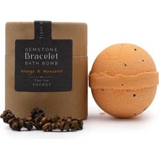 Tiger Eye Gem Bracelet Bath Bomb