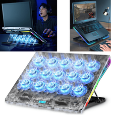 Computer Cooling Shein Gaming Laptop Cooling Pad With 15 Radiator Fans