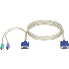 6 FT 1.8-M KVM Servswitch CPU Cable