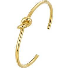 Bud to rose Armband Bud to rose Knot Bangle - Gold