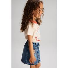 H&M A-linjeskuren Jeanskjol - Denimblå/Bluey