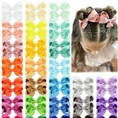 Hair Clips Shein 40Pcs Random Colors Hair Bows Hair Clips