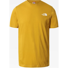 The North Face Yellow T-shirts The North Face Mens Short Sleeve Dome T-Shirt - Arrowwood Yellow