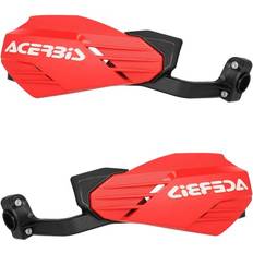 Motorcycle Handguards Acerbis Closed Handguards Aprilia 125 SX 2025 - Red White