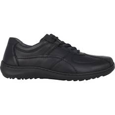 Waldläufer Herre Sneakers Waldläufer Bred Pasform Herresneaker - Sort