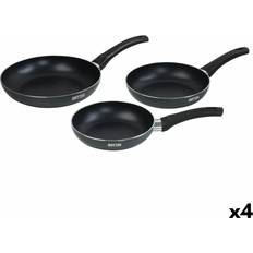 Quttin Sæt Med Stegepander Aluminium 24 cm 3 Dele