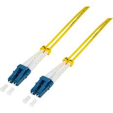 Kablar LogiLink FP0LC03 Fiberoptik LWL Anslutningskabel 9 125 µ