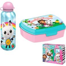 Dollhouse Lunch Box Aluminium Bottle Set 500ml