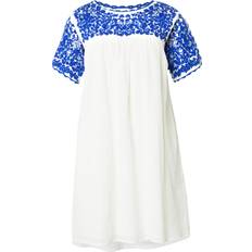 Multifarvet Kjoler Lollys Laundry Yugidall Short Dress Kvinde Korte Kjoler - Creme