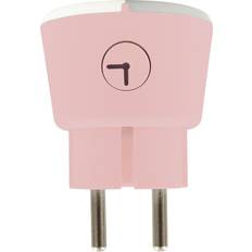 Capidi Sikkerhedstimer USB A+C 1-4 3.4A Lyserød