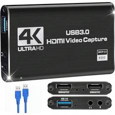 Capture & TV Cards Shein USB 3.0 4K HDMI Video Capture Card