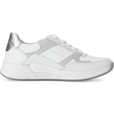 Sko Gabor Læder Rullende Sneaker Til Kvinder - Hvid