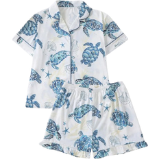 24-36M Pyjamases Children's Clothing Shein Kids Sleepwear Set - Blue Sea