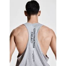 H&M Graumeliert Sport Tanktop DryMove - Regular Fit