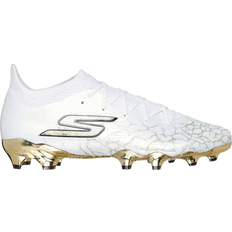 Skechers Fotbollsskor Skechers SKX 01 1.5 Elite FG - White/Black/Gold