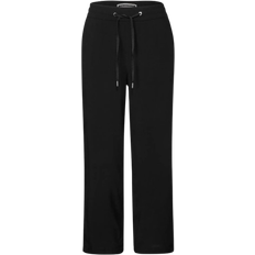 Street One Wide Leg Hose - Black