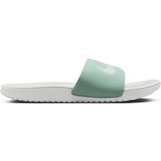 Gröna Tofflor Barnskor Nike Kawa GS - Steam/Sail/Light Silver