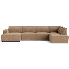 Beige - U-sofaer Møbelkompagniet Lyon U-sofa Capri Dark Beige Sofa 368cm