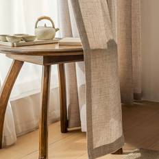 Gardiner & Tillbehör Temu European Retro Semi-transparent Curtain