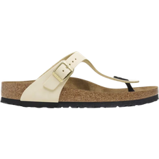 Birkenstock Gizeh Nubuck Leather - Ecru