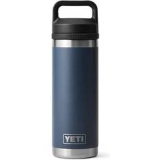 Yeti Rambler with Chug Cap Navy Water Bottle 53.2cl