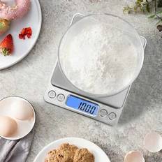 3kg 0.1g Stainless Steel Kitchen Scale