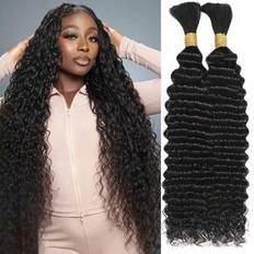 Shein Deep Wave Bulk Human Hair Extensions 18 Inch