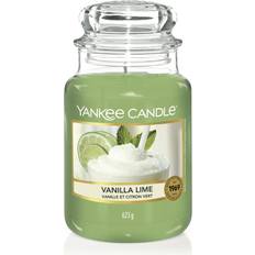 Interior Details Yankee Candle Vanilla Lime Green/Transparent Scented Candle 623g