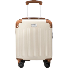 Cabin luggage Lugg Skywander 45cm - Cream/Brown