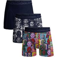 Muchachomalo Heren Boxershorts 3 Pack - Zwart
