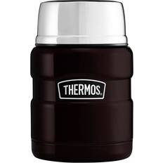 Kitchen Accessories Thermos King Matt Black Food Thermos 0.47L