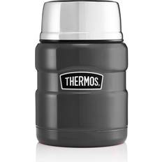 Thermos King Gun Metal Food Thermos 0.47L