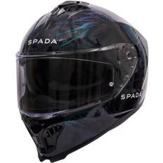 Spada SP18 Full Face Motorcycle Crash Helmet - Chameleon Moped