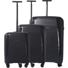 4 hjul - Dubbelhjul Resväskeset Epic Phantom SL - 3 delar - Black