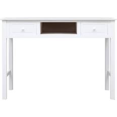 Plywoods Writing Desks vidaXL 338537 White Writing Desk 45x108cm
