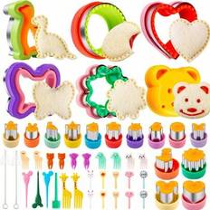 Cookie Cutters Shein 12pcs Fruit Vegetable Sandwich Cookie Cutter