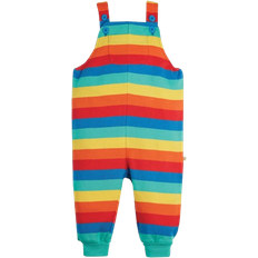 Frugi Parsnip Dungaree - Rainbow Stripe