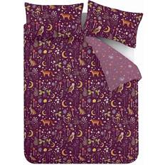 Catherine Lansfield Enchanted Twilight Duvet Cover Purple (230x220cm)