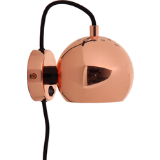 Ball væglampe kobber Frandsen Ball Shiny Copper Vægarmatur ∅ 12cm