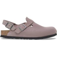 Birkenstock Tokio Suede Leather - Faded Purple