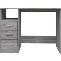 vidaXL 823038 Sonoma Grey Skrivbord 60x102cm