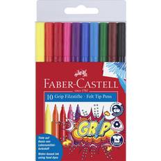 Faber-Castell Multifärgade Markers Faber-Castell 10 Grip Colour Marker