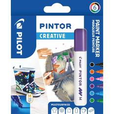 Markers på rea Pilot Pintor Fun 6-pack